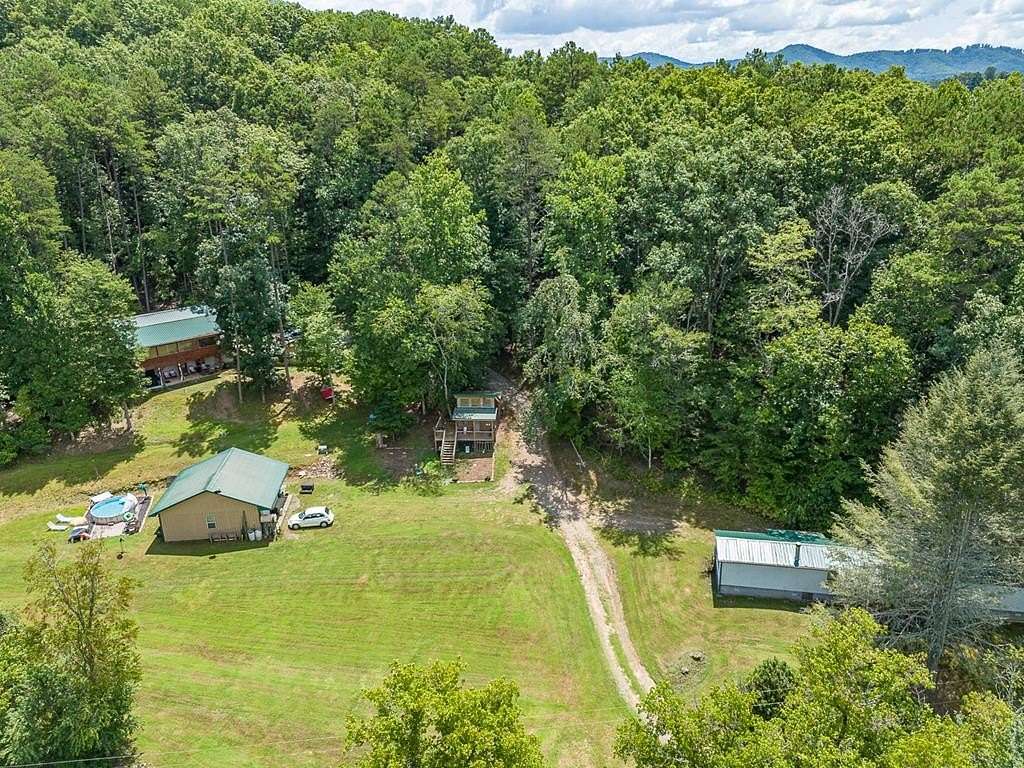 6.75 Acres of Land with Home for Sale in Murphy, North Carolina