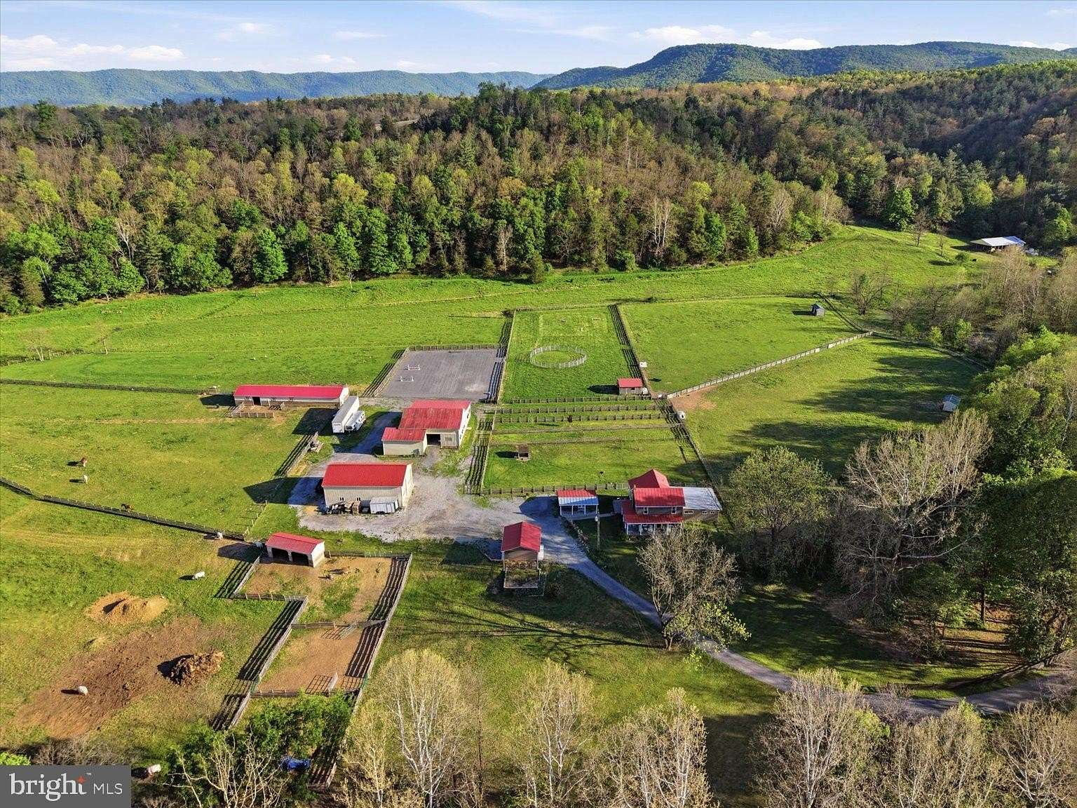 26 Acres of Agricultural Land with Home for Sale in Fulks Run, Virginia