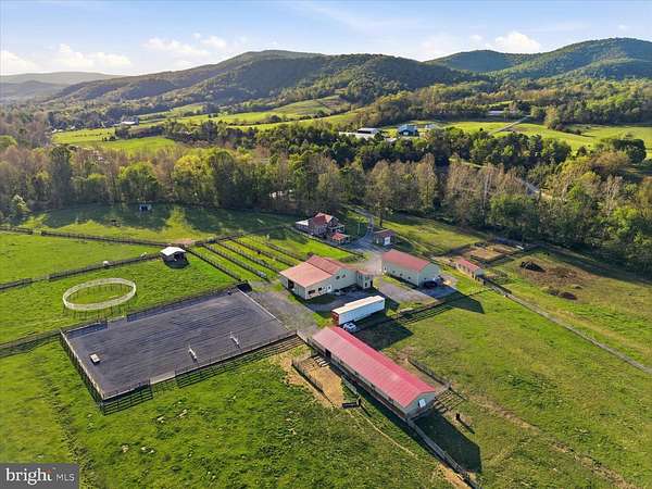 26 Acres of Agricultural Land with Home for Sale in Fulks Run, Virginia