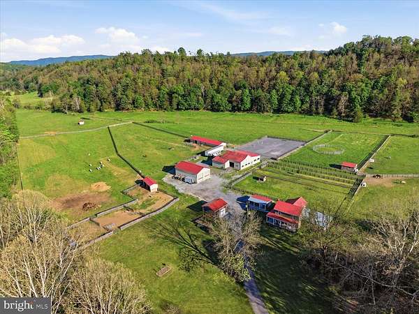 26 Acres of Agricultural Land with Home for Sale in Fulks Run, Virginia