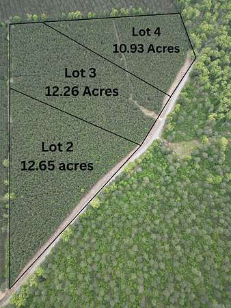 12.6 Acres of Land for Sale in Monticello, Arkansas