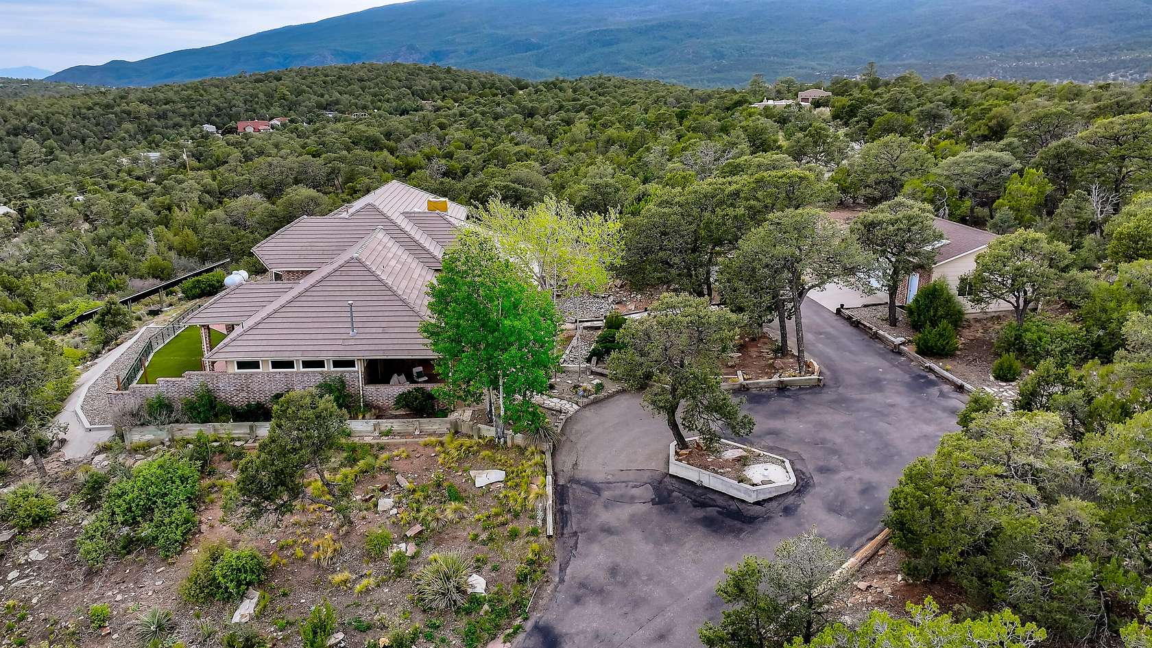 4.46 Acres of Land with Home for Sale in Cedar Crest, New Mexico