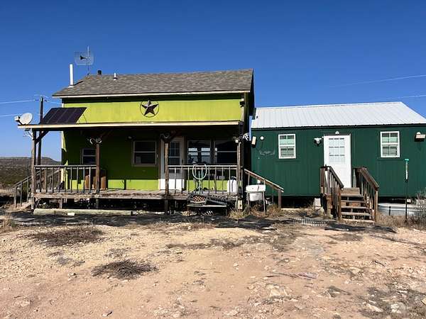 100 Acres of Land with Home for Sale in Ozona, Texas