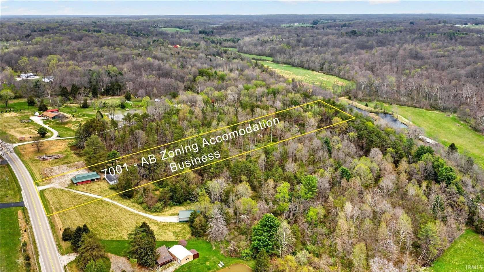 5 Acres of Commercial Land for Sale in Morgantown, Indiana