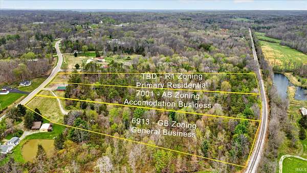 5 Acres of Commercial Land for Sale in Morgantown, Indiana