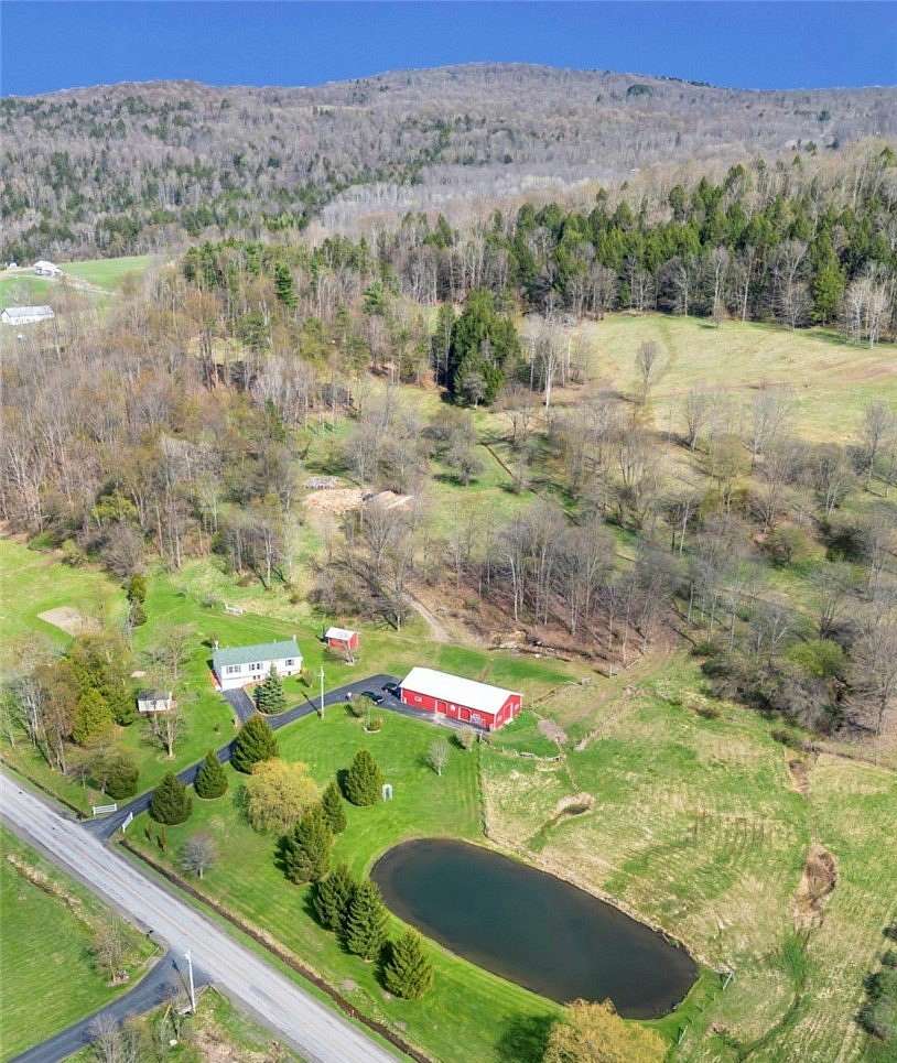 30.8 Acres of Land with Home for Sale in West Edmeston, New York