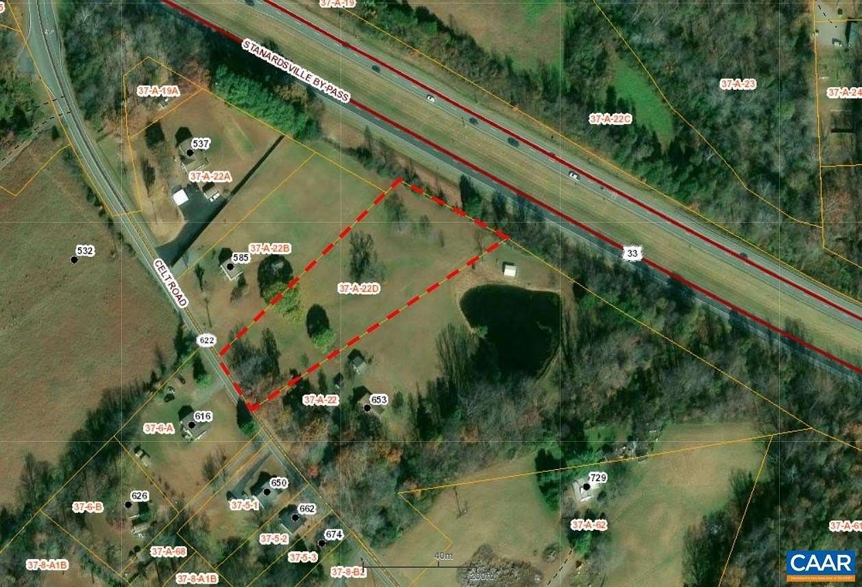 2 Acres of Residential Land for Sale in Stanardsville, Virginia