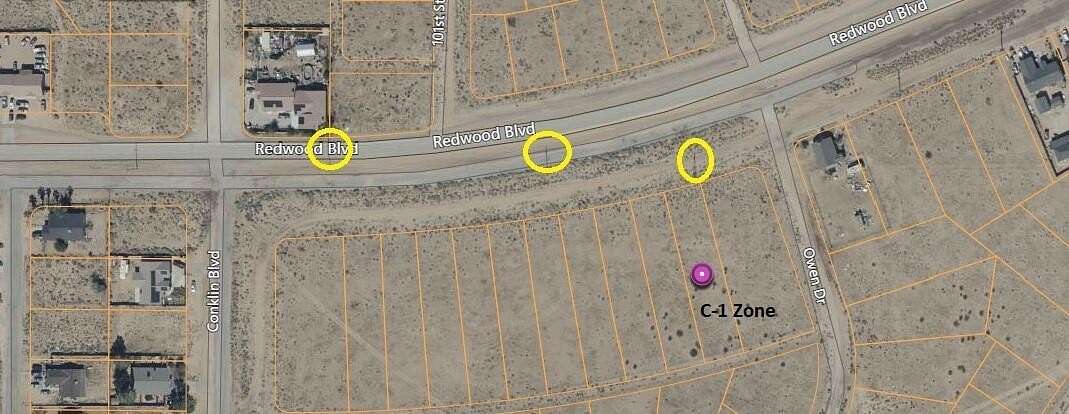 0.39 Acres of Commercial Land for Sale in California City, California