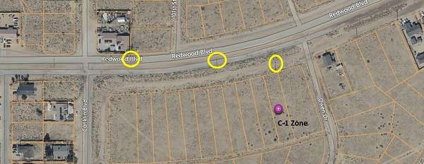 0.39 Acres of Commercial Land for Sale in California City, California