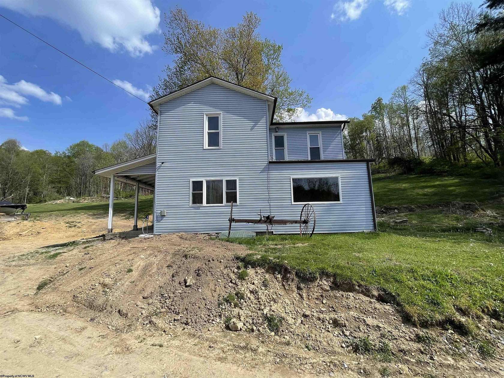 79.4 Acres of Land with Home for Sale in Belington, West Virginia