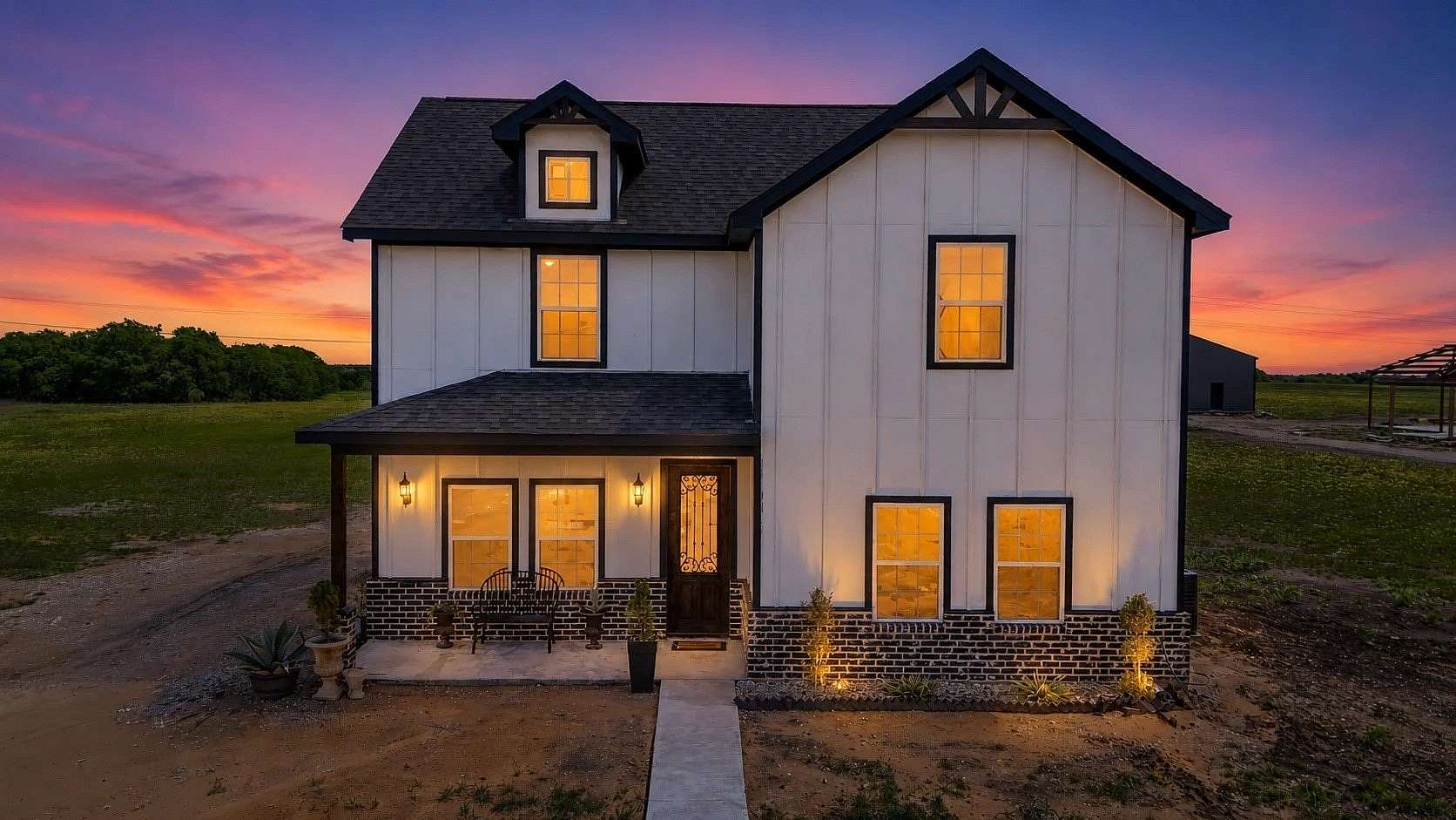 11.1 Acres of Land with Home for Sale in Ennis, Texas