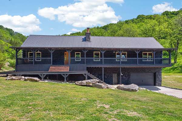 96 Acres of Recreational Land with Home for Sale in Dixon Springs, Tennessee