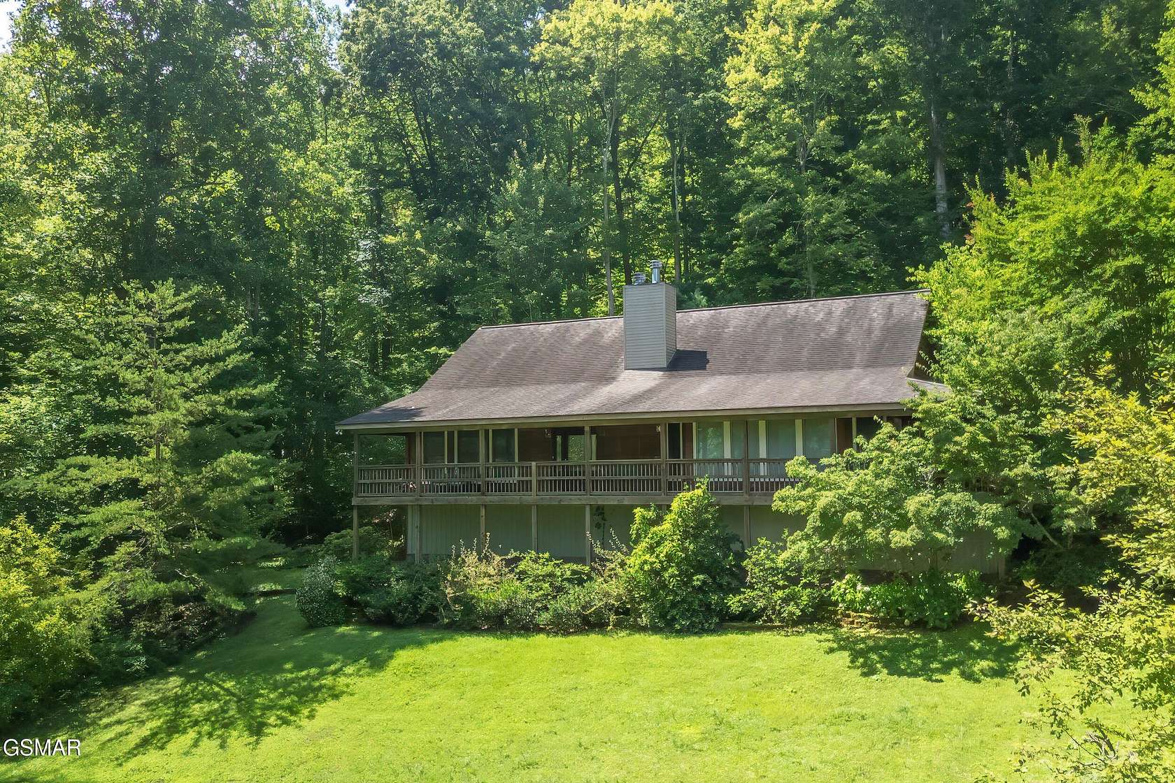 6.6 Acres of Land with Home for Sale in Sevierville, Tennessee