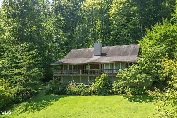 6.6 Acres of Land with Home for Sale in Sevierville, Tennessee