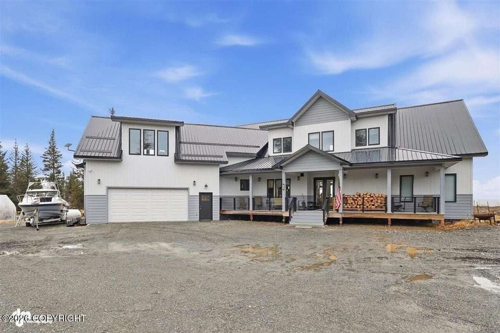 9 Acres of Land with Home for Sale in Ninilchik, Alaska