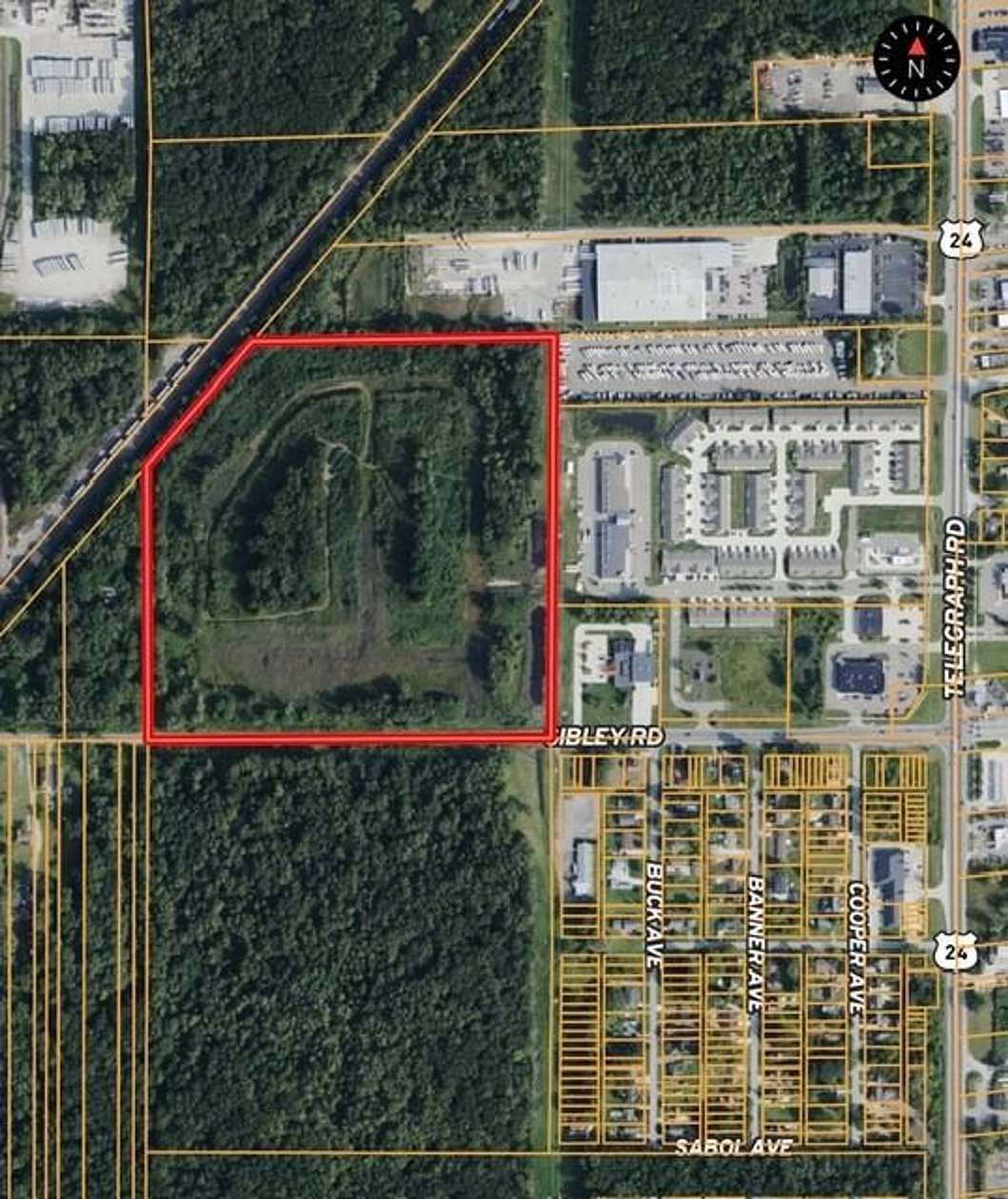 38.1 Acres of Recreational Land for Sale in Brownstown Charter Township, Michigan