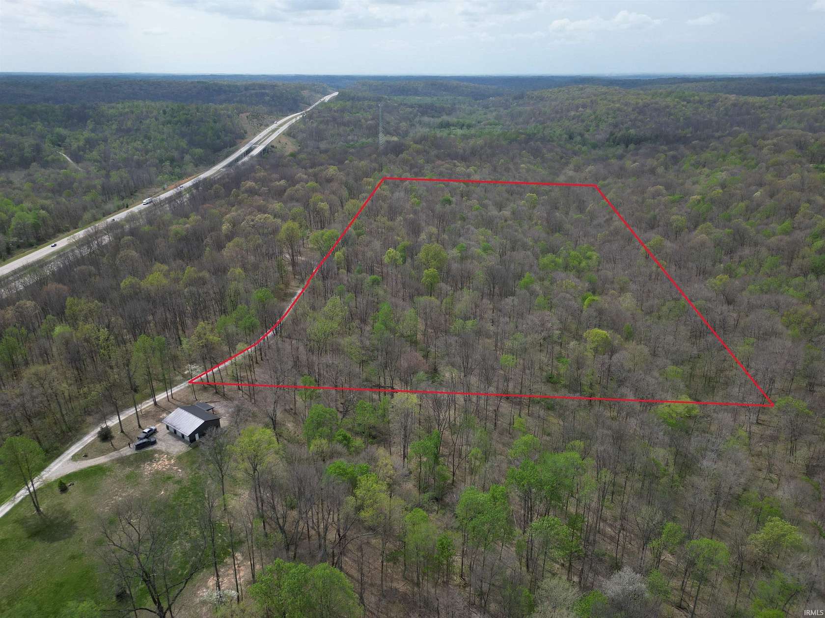 19.9 Acres of Recreational & Residential Land for Sale in Bloomfield, Indiana