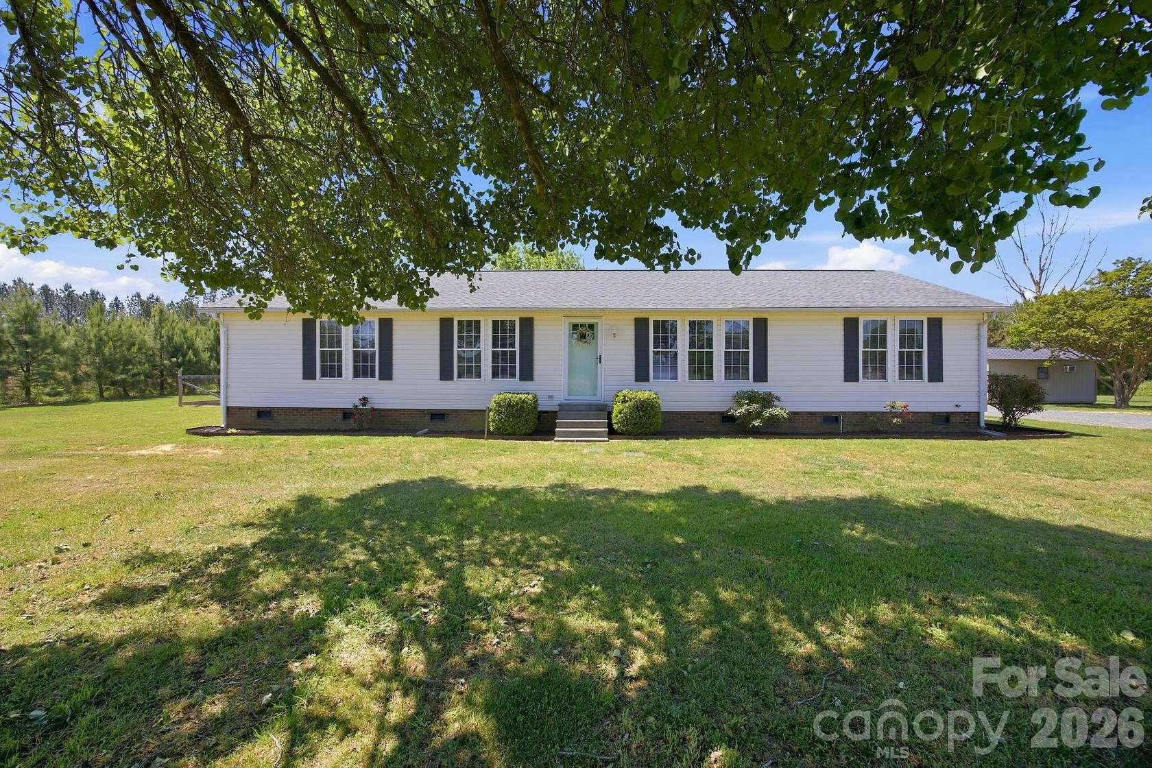 14.7 Acres of Recreational Land with Home for Sale in Gold Hill, North Carolina