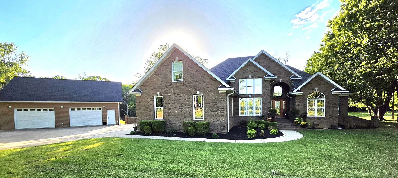 9.66 Acres of Land with Home for Sale in Springville, Tennessee