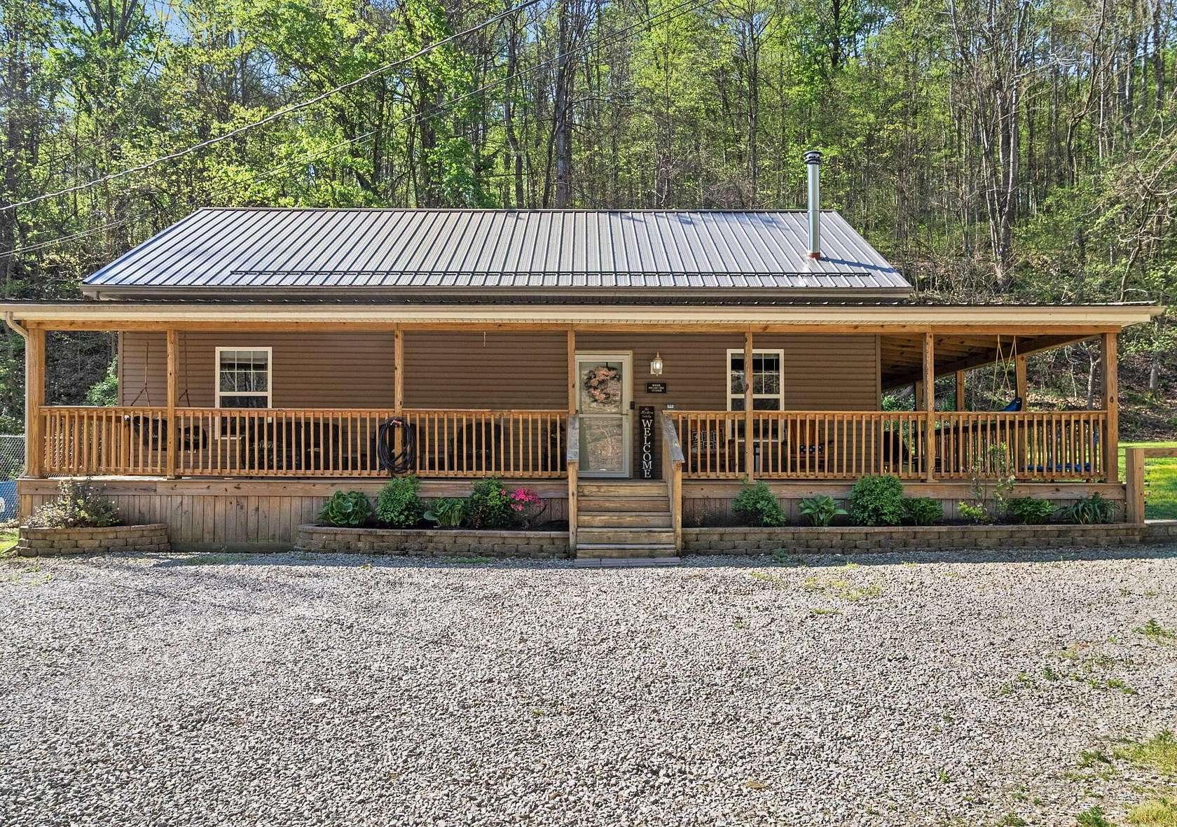 24.1 Acres of Recreational Land with Home for Sale in Piketon, Ohio