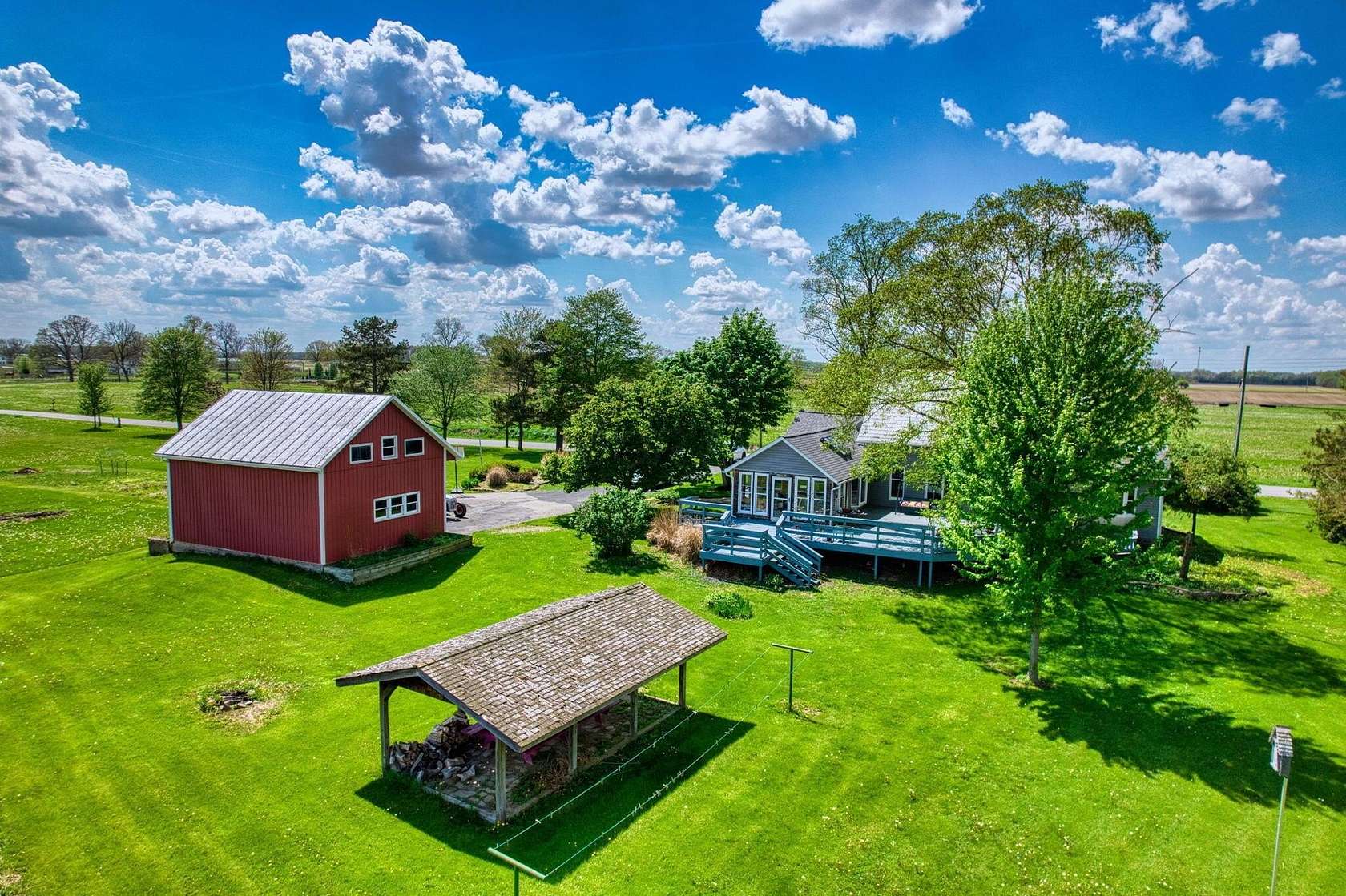 1.7 Acres of Land with Home for Sale in Cardington, Ohio