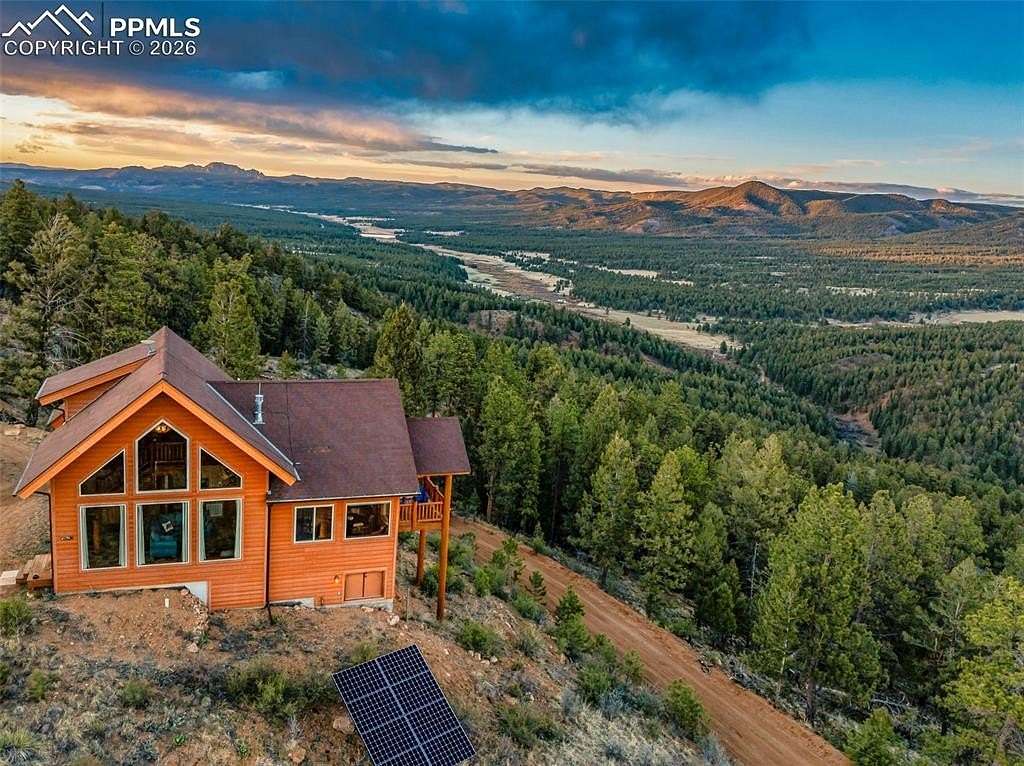 49.6 Acres of Land with Home for Sale in Woodland Park, Colorado