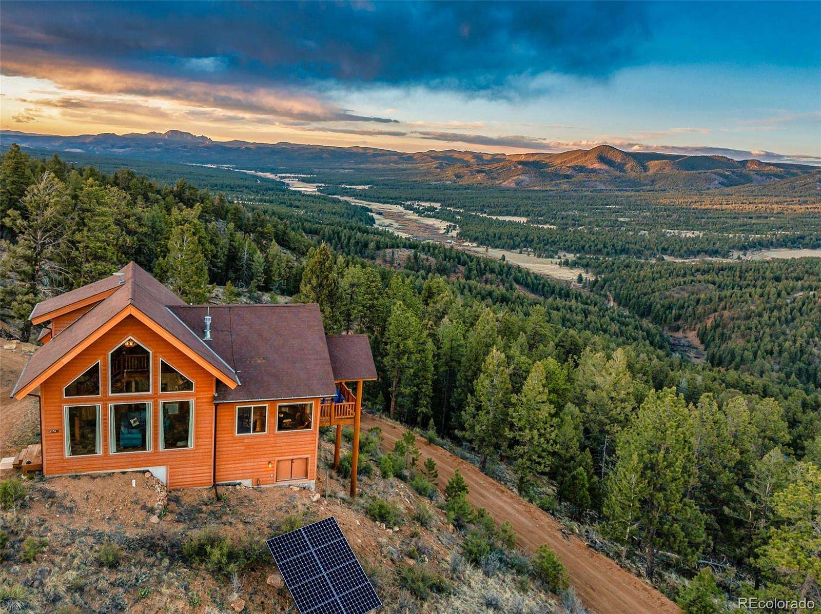 49.6 Acres of Land with Home for Sale in Woodland Park, Colorado