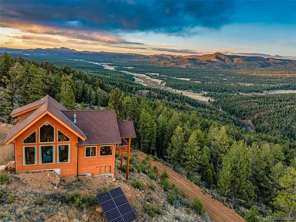 49.6 Acres of Land with Home for Sale in Woodland Park, Colorado