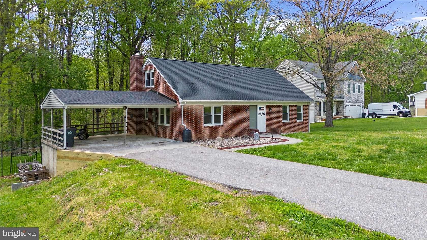 1.66 Acres of Land with Home for Sale in Windsor Mill, Maryland