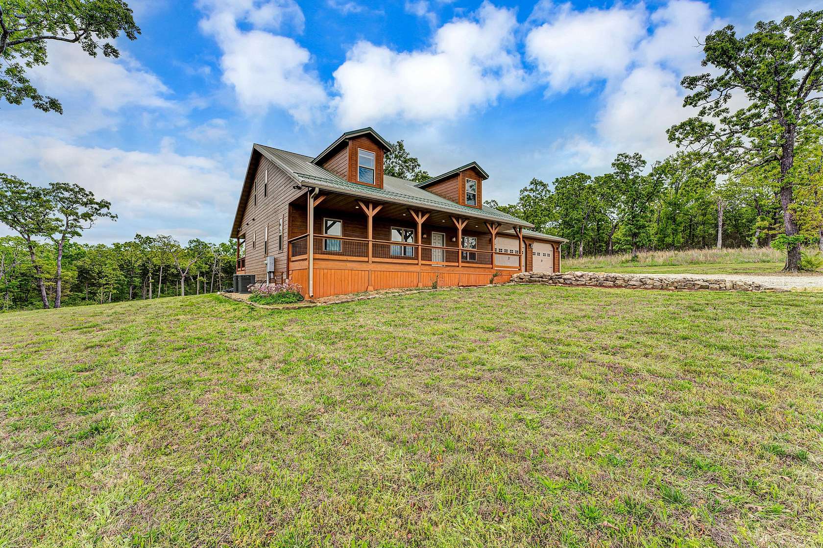 13.2 Acres of Land with Home for Sale in Cedarcreek, Missouri