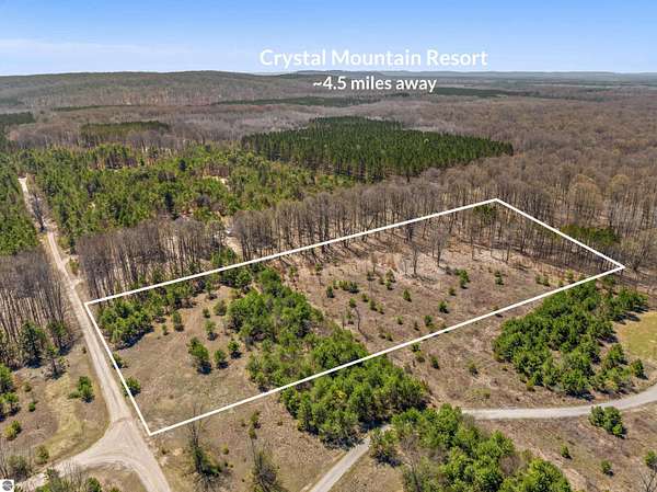 5 Acres of Land with Home for Sale in Thompsonville, Michigan