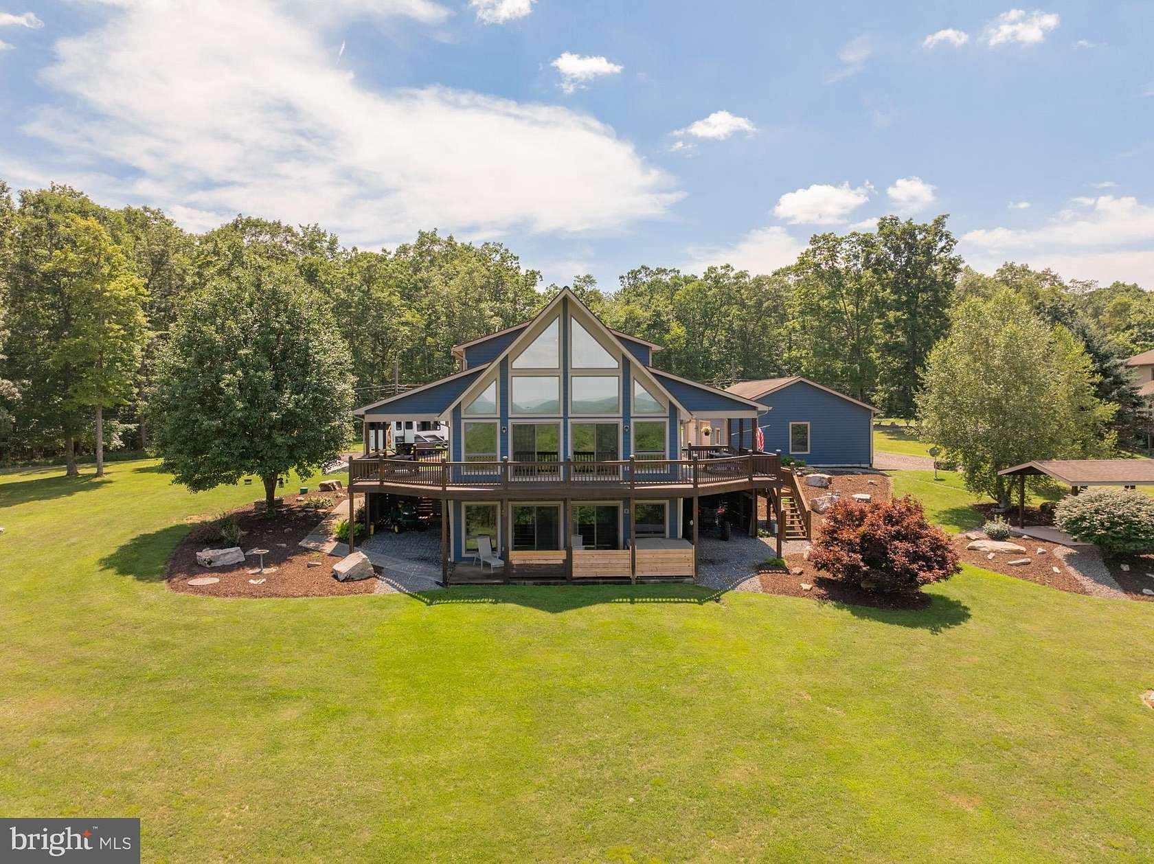 4 Acres of Land with Home for Sale in Oakland, Maryland