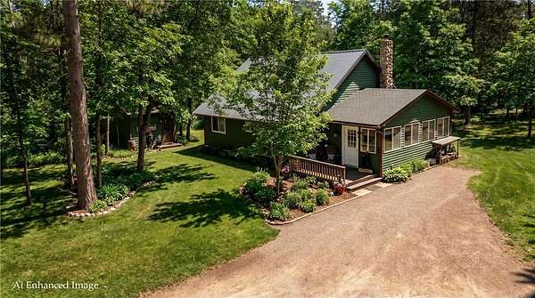 23.5 Acres of Recreational Land with Home for Sale in White Oak Township, Minnesota