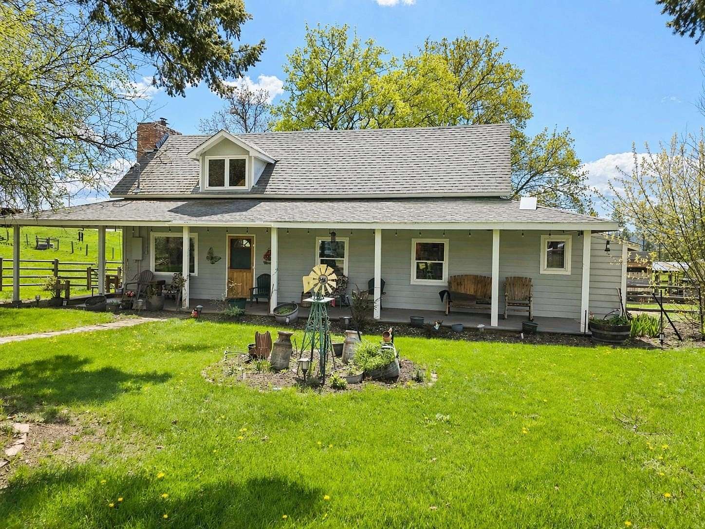 80 Acres of Agricultural Land with Home for Sale in Chattaroy, Washington