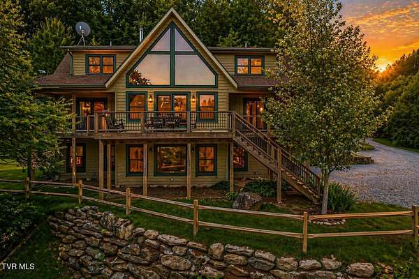 2.65 Acres of Land with Home for Sale in Roan Mountain, Tennessee