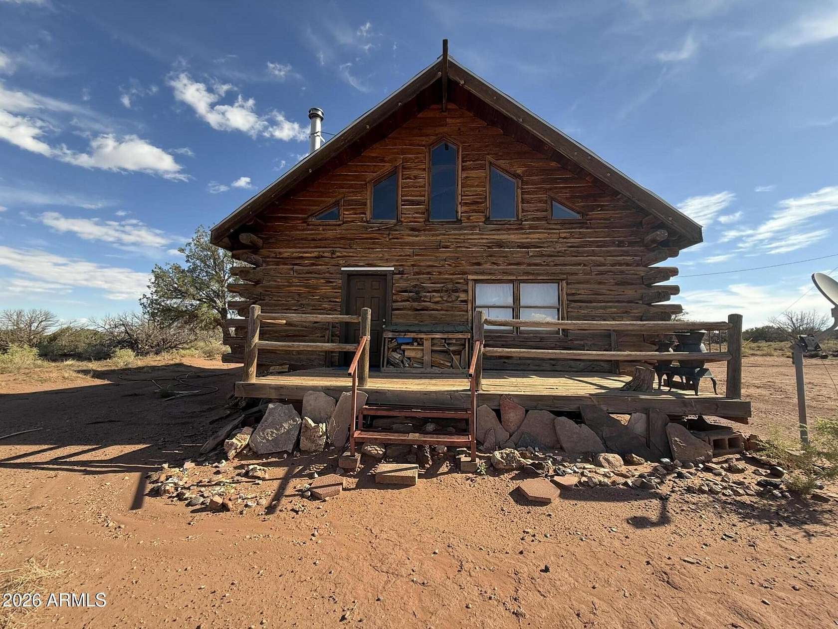 18.4 Acres of Land with Home for Sale in Concho, Arizona