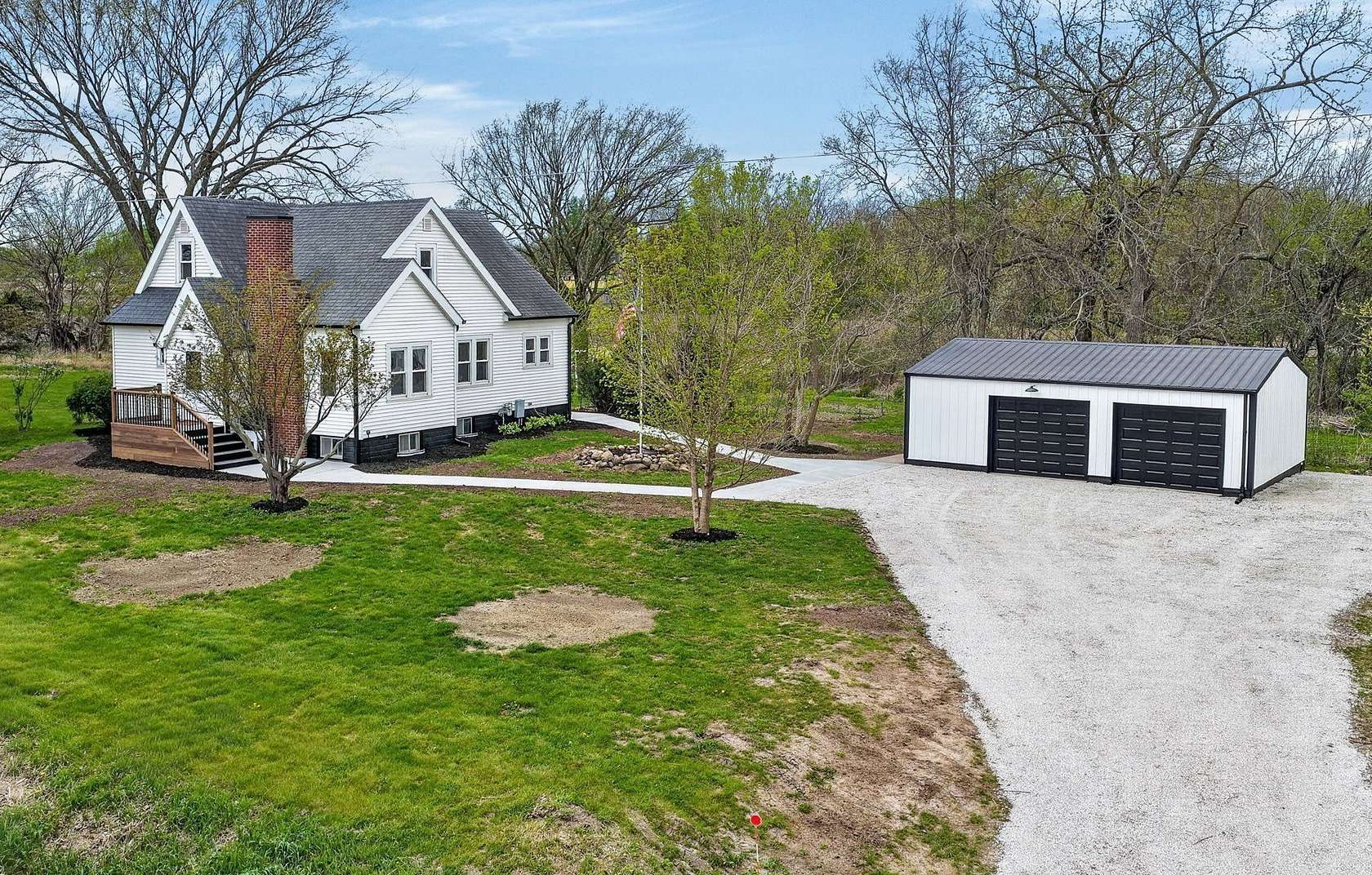 3 Acres of Land with Home for Sale in Melcher-Dallas, Iowa