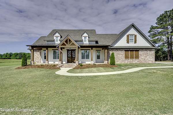 12.2 Acres of Land with Home for Sale in Canton, Mississippi