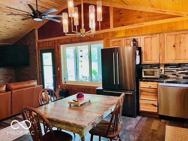 5.65 Acres of Land with Home for Sale in Morgantown, Indiana