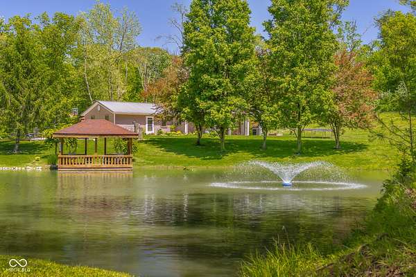 5.65 Acres of Land with Home for Sale in Morgantown, Indiana