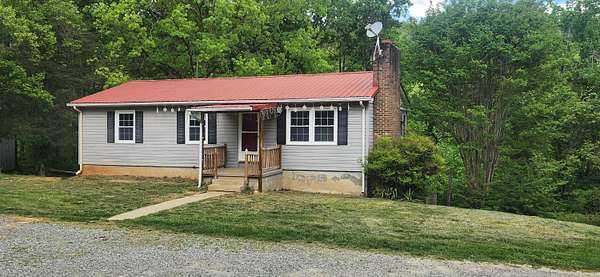 1.5 Acres of Land with Home for Sale in Rocky Mount, Virginia