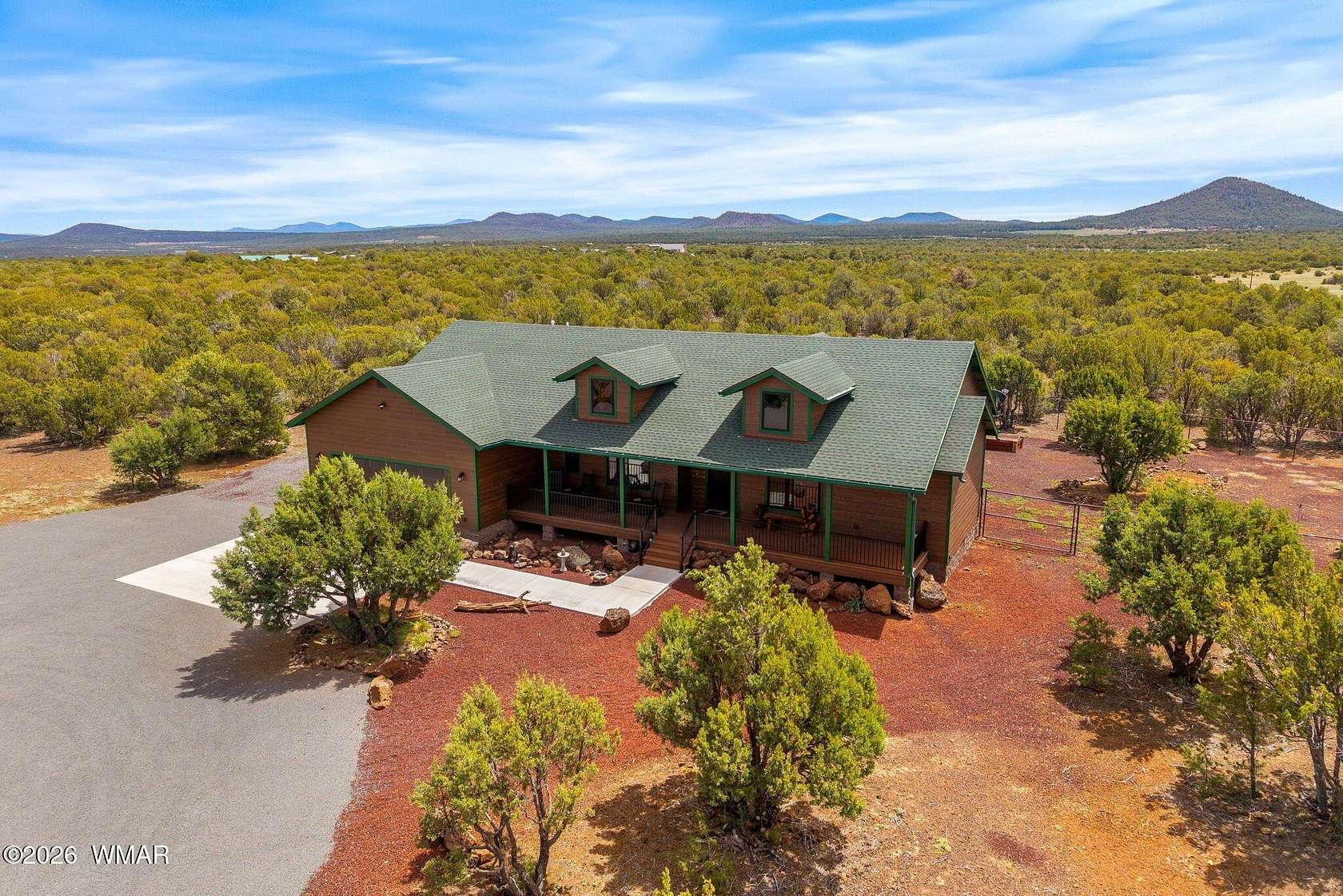 4.66 Acres of Land with Home for Sale in Vernon, Arizona