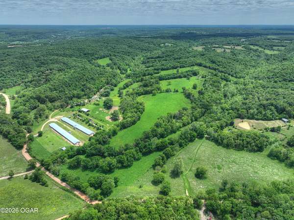 40 Acres of Agricultural Land with Home for Sale in Noel, Missouri