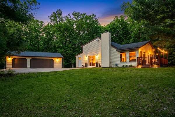 9 Acres of Land with Home for Sale in Mauston, Wisconsin