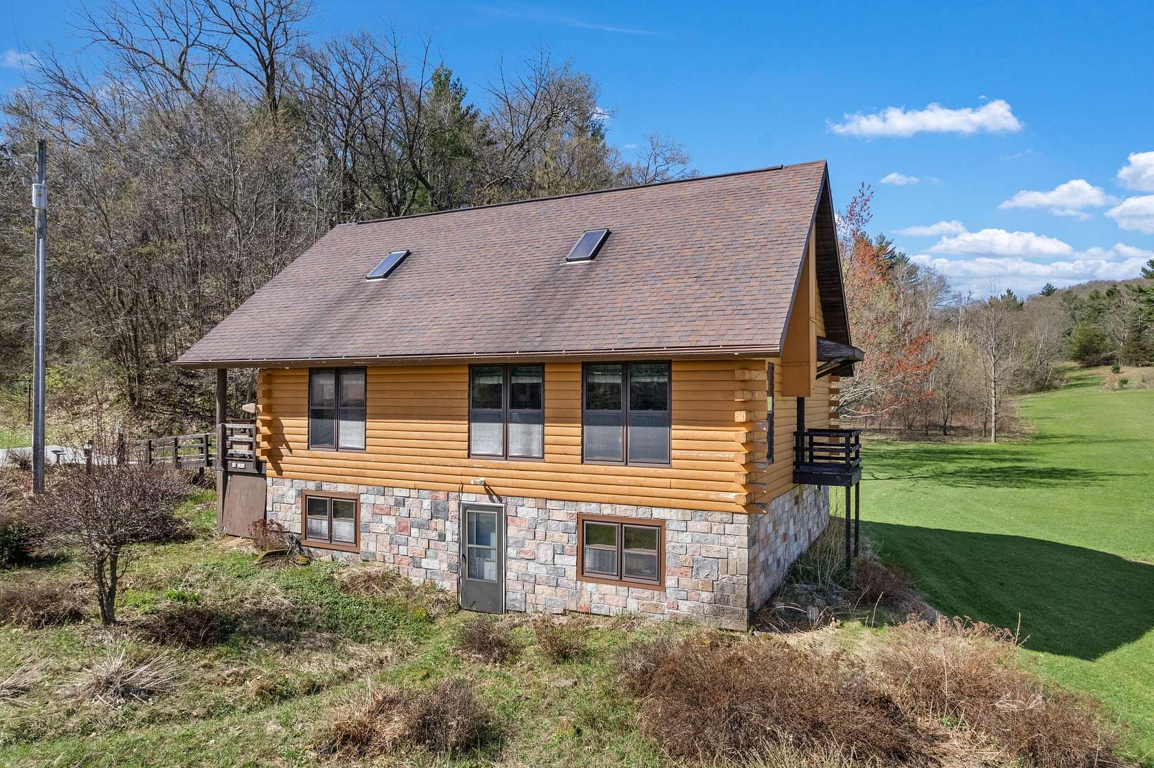 84 Acres of Recreational Land with Home for Sale in Sparta, Wisconsin