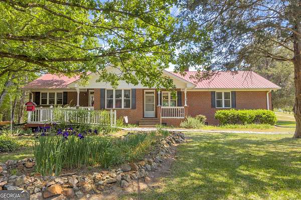 10.2 Acres of Recreational Land with Home for Sale in Elberton, Georgia