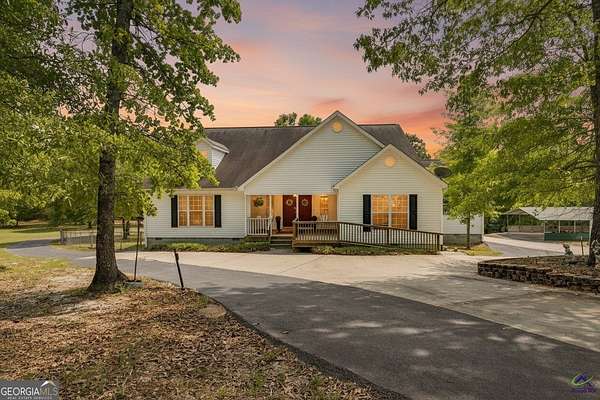 50 Acres of Recreational Land with Home for Sale in Roberta, Georgia