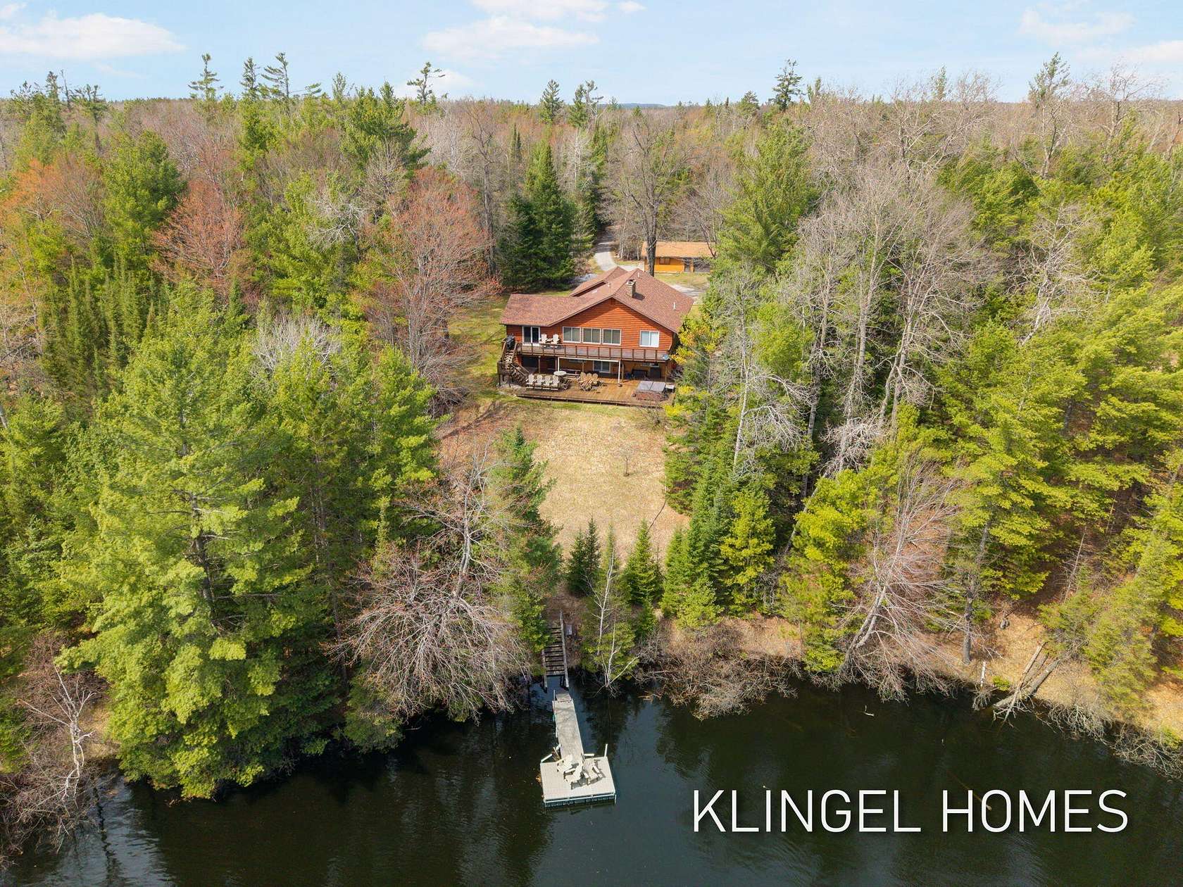 14.6 Acres of Land with Home for Sale in Grayling, Michigan