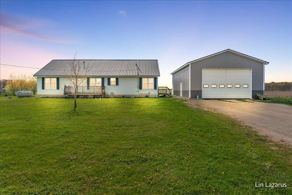 1.73 Acres of Land with Home for Sale in Ionia, Michigan