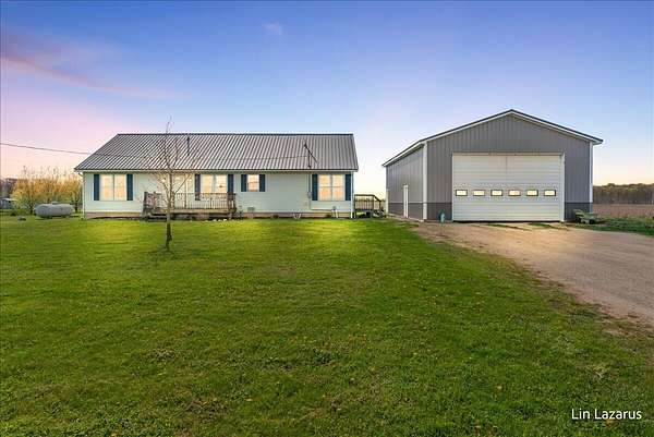 1.73 Acres of Land with Home for Sale in Ionia, Michigan